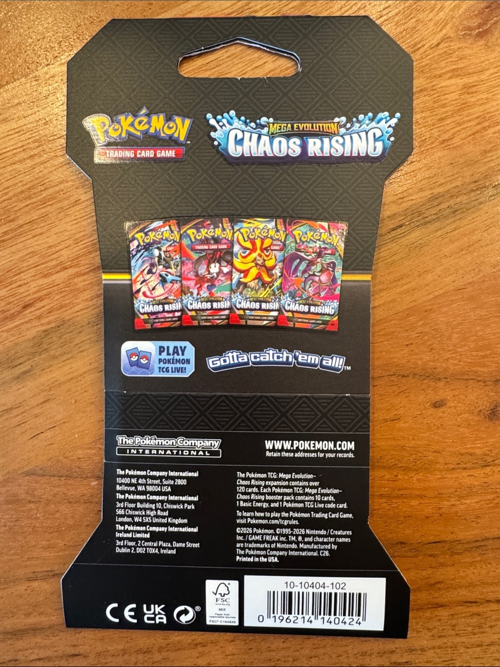 Pokémon Mega Evolution Chaos Rising - Picture 3 of 3